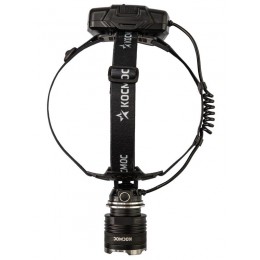 Фонарь налобный аккум. 10Вт P70 LED/Li-ion18650 3х1200мА.ч алюм. КОСМОС (KOC853Lit)