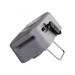 Фонарь налобный 2х2Вт XPG 3х1Вт SMD/Li-po1200мА.ч ABS пластик магниты и крюк КОСМОС (KOC850Lit)
