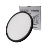 Светильник светодиодный SLIM BLACK 38Вт 4500К IP40 2650лм 230В 400х25мм КОСМОС KSlim38w_B4500K