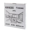 Светильник светодиодный SLIM BLACK 24Вт 4500К IP40 1620лм 230В 230х25мм КОСМОС KSlim24w_B4500K