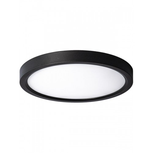 Светильник светодиодный SLIM BLACK 24Вт 4500К IP40 1620лм 230В 230х25мм КОСМОС KSlim24w_B4500K