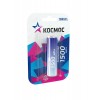 Аккумулятор Li-ion 18650 1500мА.ч без защиты (блист.1шт) КОСМОС KOC18650Li-ion15UBL1