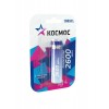 Аккумулятор Li-ion 18650 2600мА.ч с защитой (блист.1шт) КОСМОС KOC18650Li-ion26PBL1