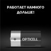 Элемент питания алкалиновый D/LR20 1.5В (блист. 2шт) Basic Opticell 5051005