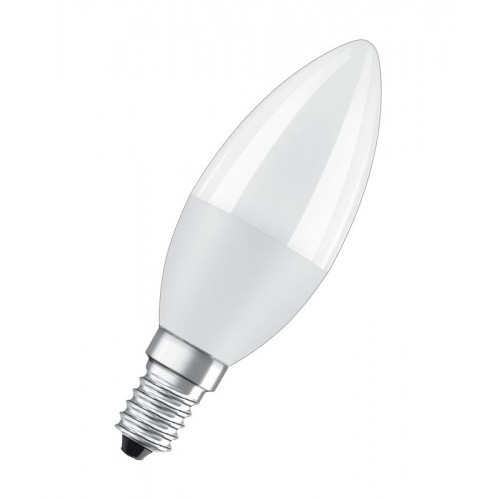 Лампа светодиодная LED Value LVCLB60 7SW/830 7Вт свеча матовая E14 230В 10х1 RU OSRAM 4058075578883