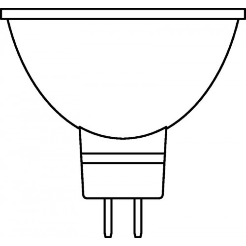 Лампа светодиодная LED Value LVMR1635 5SW/830 5Вт GU5.3 230В 10х1 RU OSRAM 4058075582330