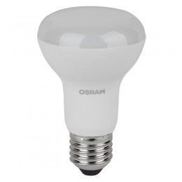 Лампа светодиодная LED Value LV R63 60 8SW/830 8Вт рефлектор матовая E27 230В 10х1 RU OSRAM 4058075581838