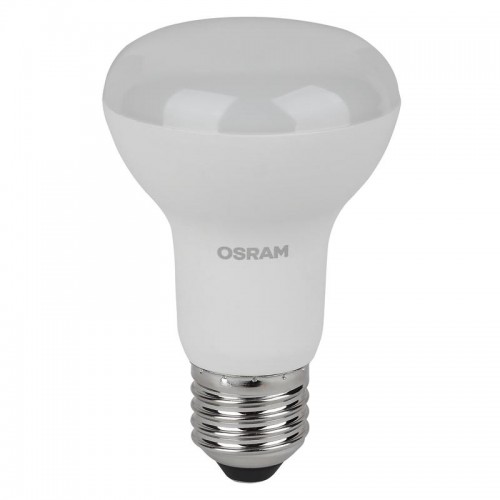 Лампа светодиодная LED Value LV R63 60 8SW/830 8Вт рефлектор матовая E27 230В 10х1 RU OSRAM 4058075581838