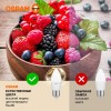 Лампа светодиодная LED Value B 12Вт 3000К тепл. бел. E27 960лм B матов. пластик 220-240В (замена 100Вт) OSRAM 4099854308758