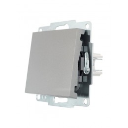 Выключатель 1-кл. СП Vesna механизм платина LEZARD 742-3588-100