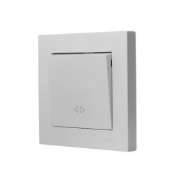 Выключатель промежуточный 1-кл. СП Vesna механизм бел. LEZARD 742-0288-107