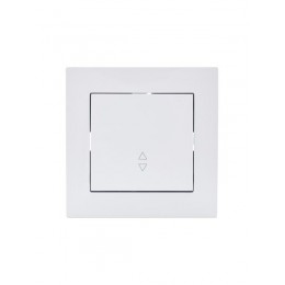 Переключатель проходной 1-кл. СП Vesna механизм бел. LEZARD 742-0288-105