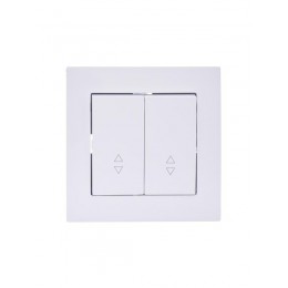 Переключатель проходной 2-кл. СП Vesna механизм бел. LEZARD 742-0288-106