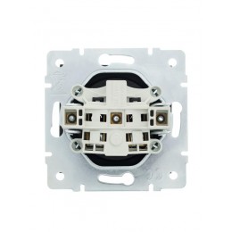 Розетка 1-м СП Vesna без заземл. ПБТ механизм черн. бархат LEZARD 742-4288-121B