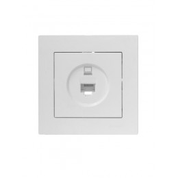 Розетка компьютерная 1-м СП Vesna механизм бел. LEZARD 742-0288-139