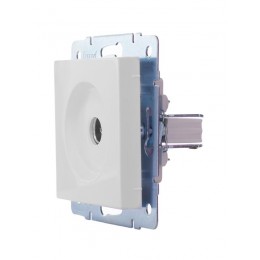 Розетка телевизионная оконечная TV 1-м СП Vesna механизм бел. LEZARD 742-0288-130