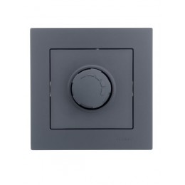 Механизм светорегулятора СП 1000Вт VESNA графит LEZARD 742-3488-157