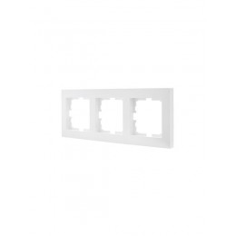 Рамка 3-местн. горизонт. VESNA бел. LEZARD 742-0200-148