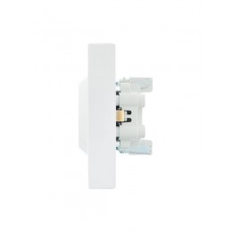 Розетка 2-м СП VESNA с заземл. ПБТ бел. LEZARD 742-0200-127B