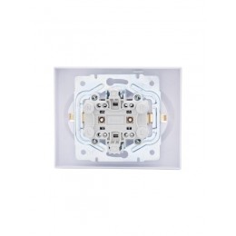 Розетка 2-м СП VESNA с заземл. со шторками ПБТ бел. LEZARD 742-0200-178B