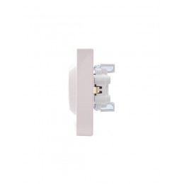 Розетка 2-м СП VESNA с заземл. со шторками ПБТ кремов. LEZARD 742-0300-178B