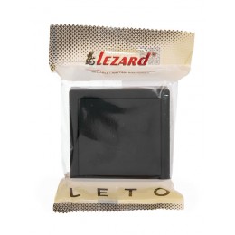 Выключатель 1-клав. проходной LETO черн. бархат LEZARD 752-4200-105