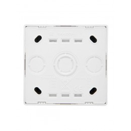 Выключатель 1-клав. проходной LETO бел. LEZARD 752-0200-105