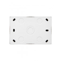 Розетка 2-мест. без заземл. LETO закрытый корпус ПБТ бел. LEZARD 752-0200-128B