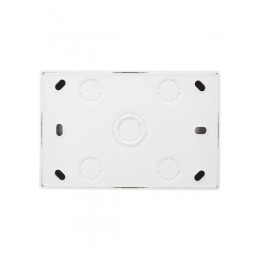 Розетка 2-мест. с заземл. LETO закрытый корпус ПБТ бел. LEZARD 752-0200-127B