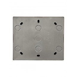 Розетка 4-мест. с заземл. LETO закрытый корпус ПБТ платина LEZARD 752-3500-127BDP