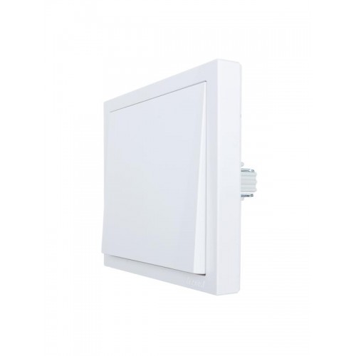 Выключатель 1-кл. СП ZIMA IP20 10А безвинт. зажим бел. LEZARD 704-0288-100QC