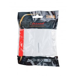 Выключатель 1-кл. с индик. СП ZIMA IP20 10А безвинт. зажим бел. LEZARD 704-0288-111QC