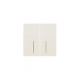 Выключатель 2-кл. с индик. СП ZIMA IP20 10А безвинт. зажим слон. кость LEZARD 704-9088-112QC