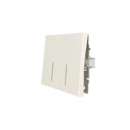 Выключатель 2-кл. с индик. СП ZIMA IP20 10А безвинт. зажим слон. кость LEZARD 704-9088-112QC