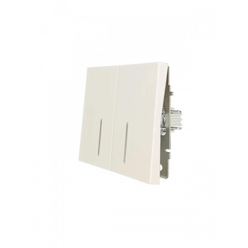 Выключатель 2-кл. с индик. СП ZIMA IP20 10А безвинт. зажим слон. кость LEZARD 704-9088-112QC