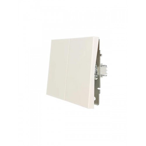 Выключатель 2-кл. СП ZIMA IP20 10А безвинт. зажим слон. кость LEZARD 704-9088-101QC