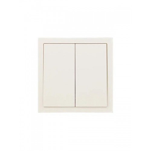 Выключатель 2-кл. СП ZIMA IP20 10А безвинт. зажим слон. кость LEZARD 704-9088-101QC