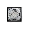 Выключатель 2-кл СП ZIMA IP20 10А безвинт. зажим черн. бархат LEZARD 704-4288-101QC