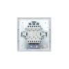 Выключатель 3-кл. СП ZIMA IP20 10А безвинт. зажим бел. LEZARD 704-0288-109QC