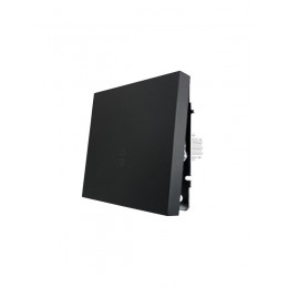 Выключатель проходной 1-кл. СП ZIMA IP20 10А безвинт. зажим черн. бархат LEZARD 704-4288-105QC