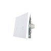 Выключатель проходной 2-кл. СП ZIMA IP20 10А безвинт. зажим бел. LEZARD 704-0288-106QC