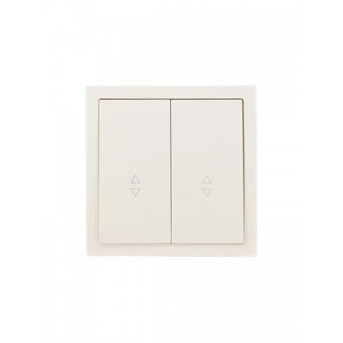 Выключатель проходной 2-кл. СП ZIMA IP20 10А безвинт. зажим слон. кость LEZARD 704-9088-106QC