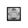 Выключатель проходной 2-кл. СП ZIMA IP20 10А безвинт. зажим черн. бархат LEZARD 704-4288-106QC