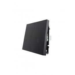 Выключатель проходной 2-кл. СП ZIMA IP20 10А безвинт. зажим черн. бархат LEZARD 704-4288-106QC