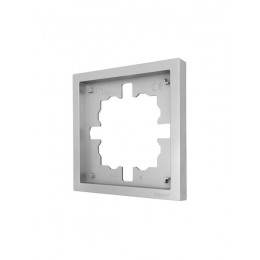 Рамка 1-мест. горизонт. ZIMA сер. матов. LEZARD 704-7400-146