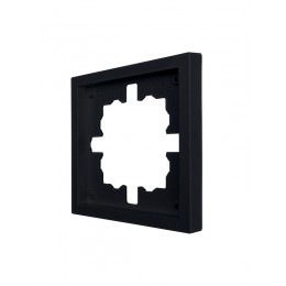 Рамка 1-мест. горизонт. ZIMA черн. бархат LEZARD 704-4200-146