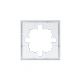 Рамка 1-мест. горизонт. ZIMA бел. LEZARD 704-0200-146