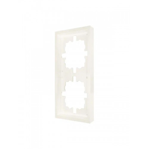 Рамка 2-мест. горизонт. ZIMA слон. кость LEZARD 704-9000-147