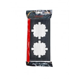 Рамка 2-мест. горизонт. ZIMA черн. бархат LEZARD 704-4200-147