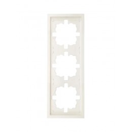 Рамка 3-мест. горизонт. ZIMA слон. кость LEZARD 704-9000-148